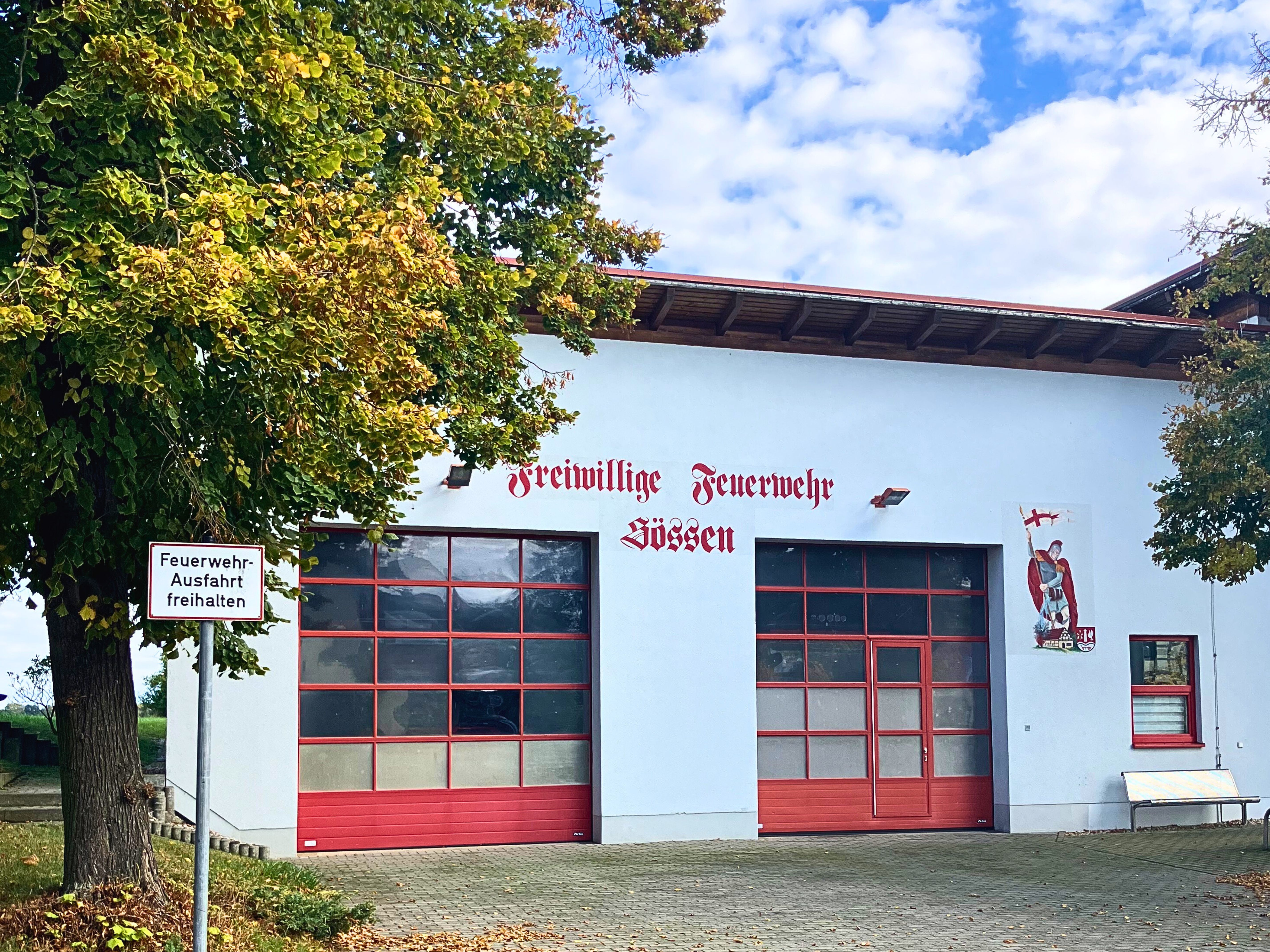 Feuerwache der freiwilligen Feuerwehr Sössen in Lützen
